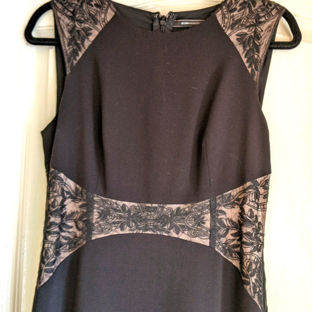 Evening black dress